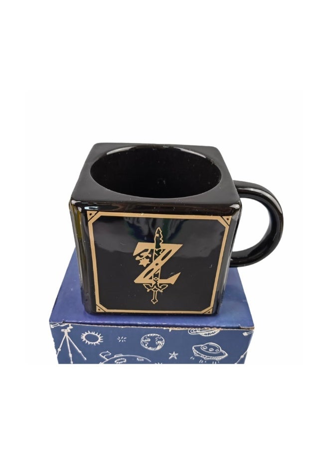 Beauenty My world game around Mario mug Zelda square water cup double TNT coolie cup/Zelda mug 