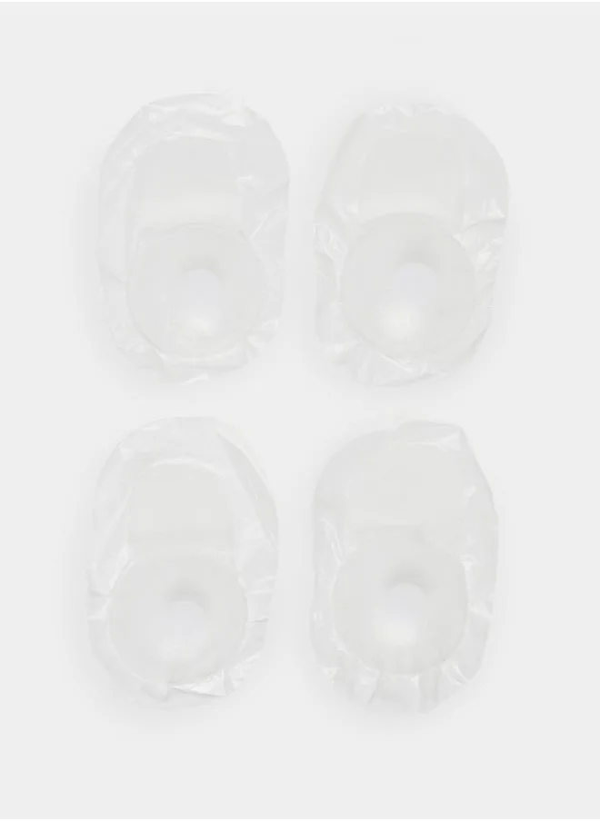 Styli TRANSPARENT CIRCULAR SHAPE SILICONE NIPPLE COVERS