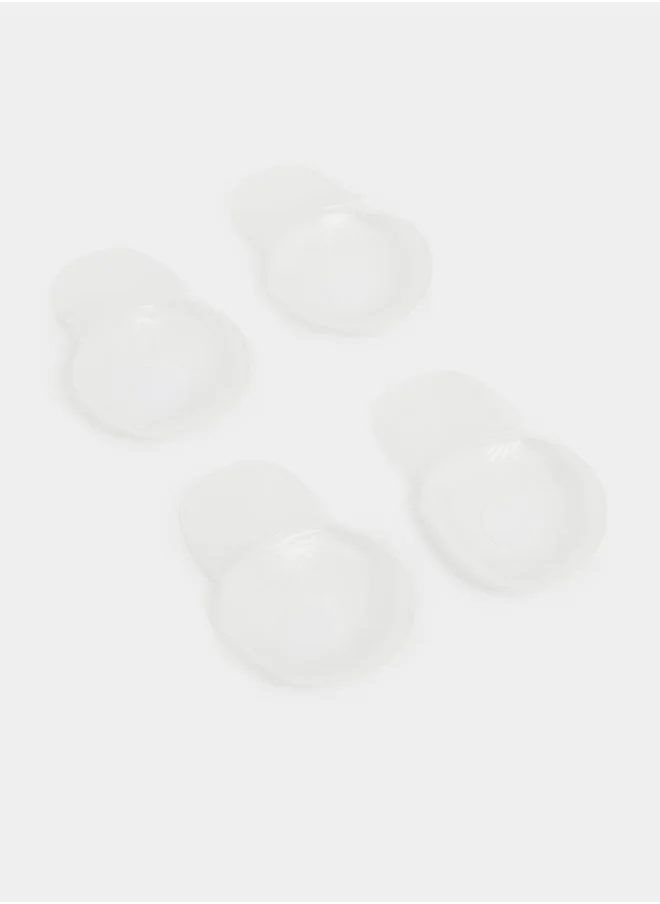 Styli TRANSPARENT CIRCULAR SHAPE SILICONE NIPPLE COVERS