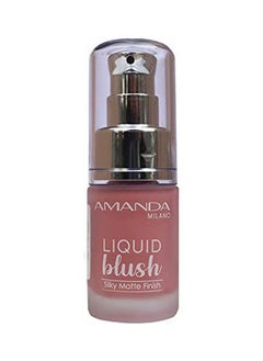 Amanda Milano Liquid Blush Silky Matte Finish 02 