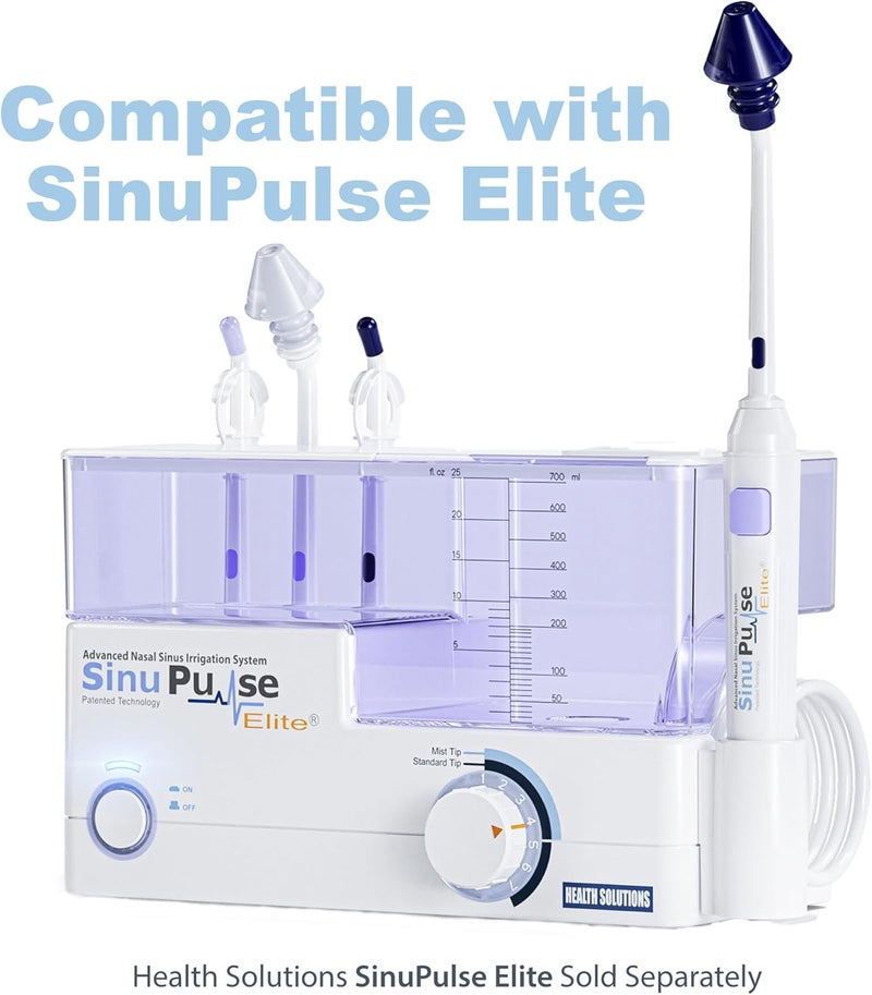 SINU PULSE ELITE SinuPulse Elite Replacement Throat Irrigator Tip  Replacement Parts for SinuPulse Elite Advanced Irrigation System Throat Irrigation System Attachment Heads for Oral Hygiene - Image 3