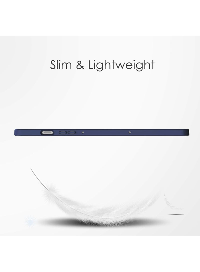 Captaintech Hybrid Slim Case for Samsung Galaxy Tab S9 FE 5G 10.9 Inch/Galaxy Tab S9 11 Inch 2023 with S Pen Holder Shockproof Cover with Clear Transparent Back Shell Auto Wake/Sleep - Image 3