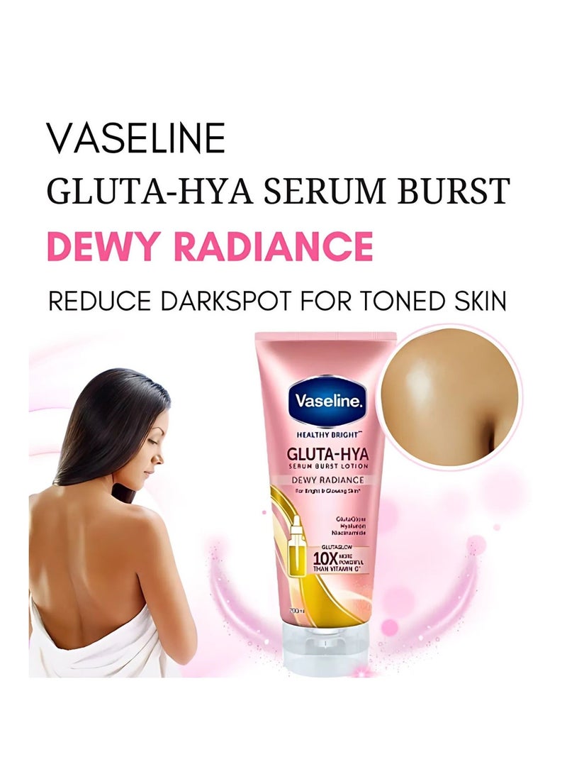 Vaseline Healthy Bright Gluta-Hya Dewy Radiance Serum-in-Lotion (330ml) - Image 4