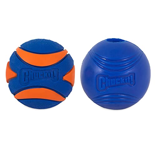 Chuckit! Sonic Dog Ball Medium (2.5 Inch Diameter) Pack of 2, for Breeds 20-60 lbs - Image 3