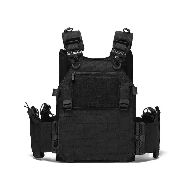 Waterproof Oxford MOLLE Tactical Vest with Quick-Release Buckles for Men and Women - Image 1