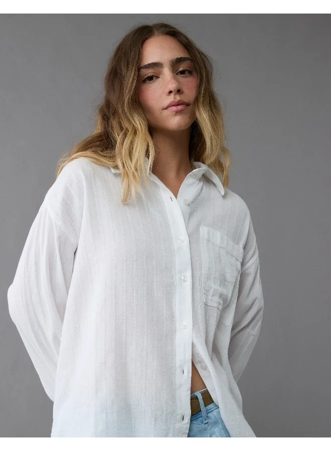 امريكان ايجل AE Perfect Button-Up Shirt