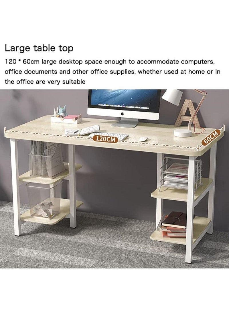 AGD Multi Purpose Study Desk Table With Storage Shelf And Bookshelf - Image 5