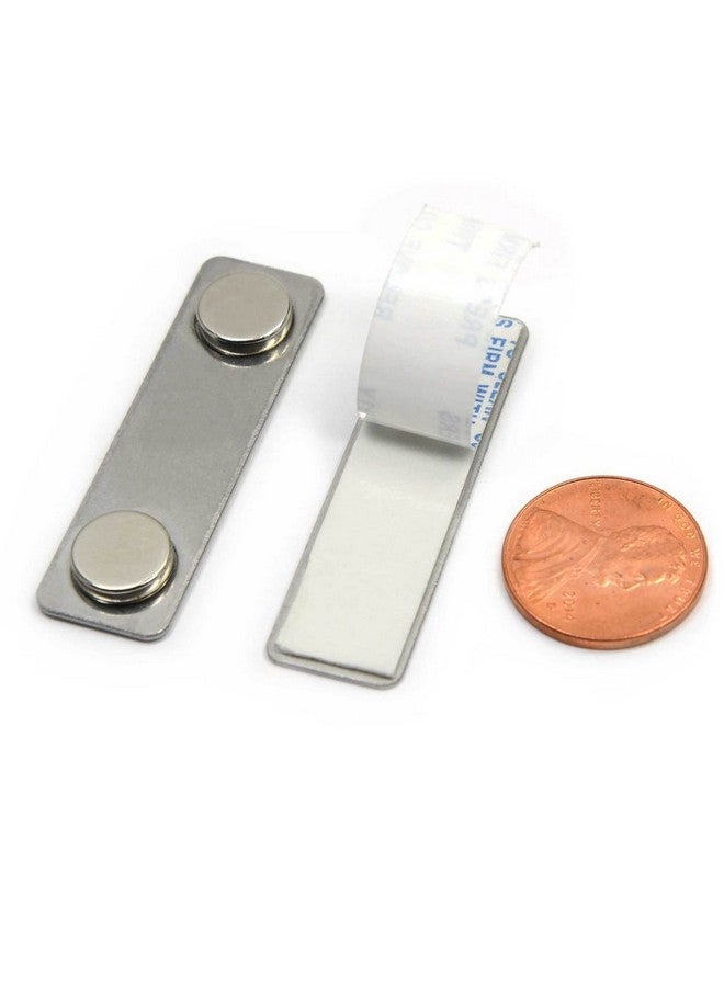 CMS MAGNETICS Set Of 100 Cms Magnetics Name Badge Magnets Made Of Neodymium Magnets Bm2Mag1 - Image 1