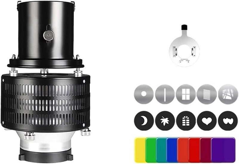 Bowens Mount Flash Snoot Conical Lens Spotlight For Photography - Image 1
