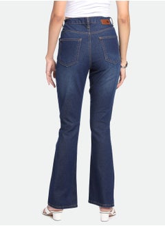 Dennis Lingo Indigo Boot Cut Jeans for Women - Stretch Cotton Blend  - Image 4