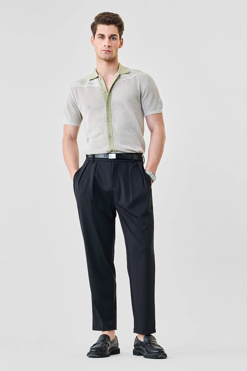 SNITCH بنطلون بقصة مستقيمة مطاطي