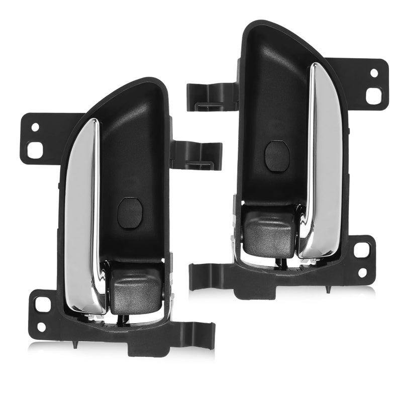 Taesayl Front Rear Interior Door Handle for Forester 201418 Crosstrek 201317 Impreza 201216 WRX sti 201521 Replace SU00304769 61051FJ021VH 61051FJ031VH Driver Passenger Side Inside Handle - Image 2