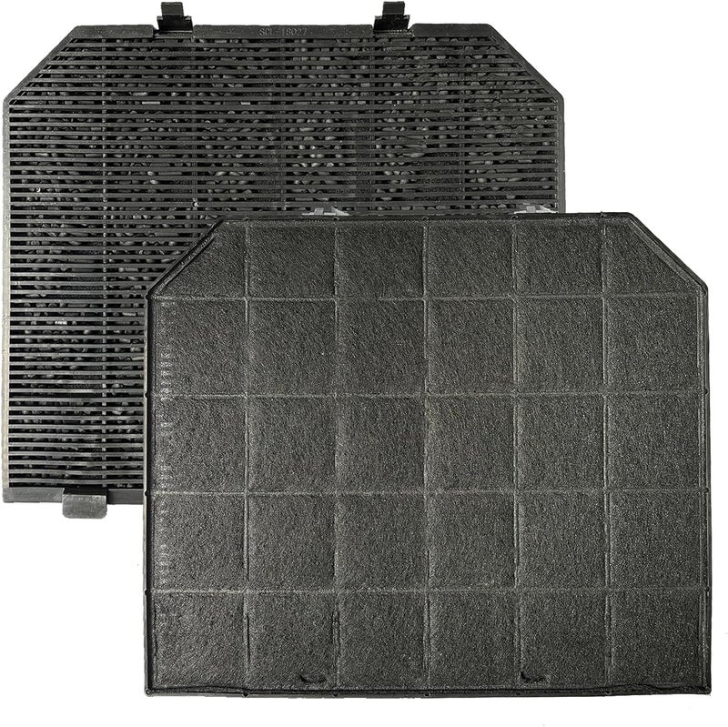 beaufan 2-Set CBCF004 Activated Carbon Charcoal Filters, Compatible with CIARRA Extractor Range Hood Models: CBCS6506B, CBCB6506B, CBCB6506C, CBCB9506B, CBCS9506B, CBCS6506C, CBCS6125, ASS6506C, CBCB9102P - Image 1