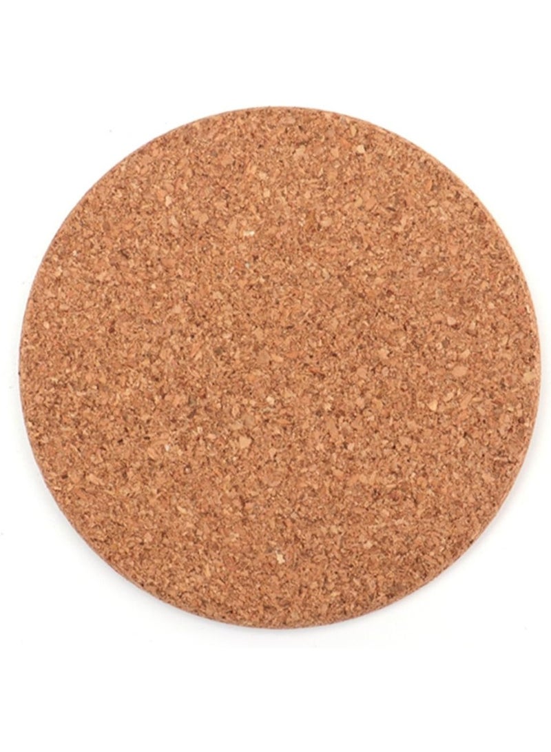 Tebery 20 Pack Round 3.9" Absorbent Cork Coasters for Drinks in Office, Home, or Cottage -1/5" Thick - Image 3