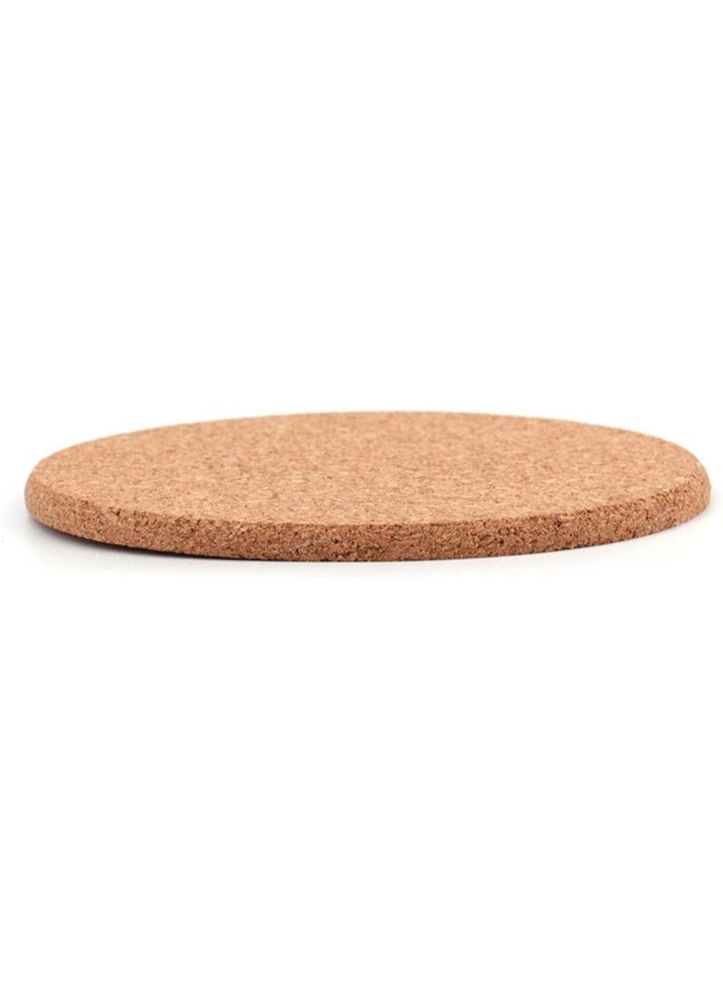 Tebery 20 Pack Round 3.9" Absorbent Cork Coasters for Drinks in Office, Home, or Cottage -1/5" Thick - Image 2