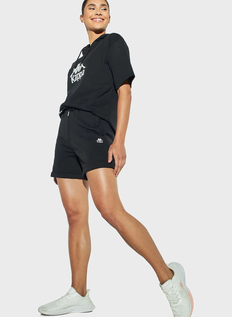 Kappa Logo Embroidered Shorts