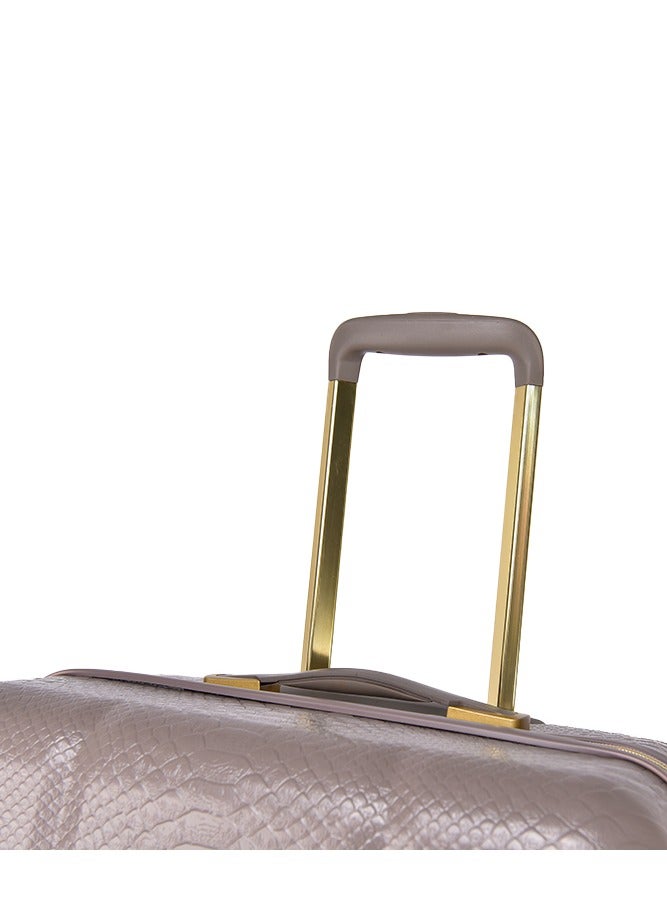 TRACK Luggage set 3 pcs elegant travel bags, 28/24/20 inch,  taupe - Image 5