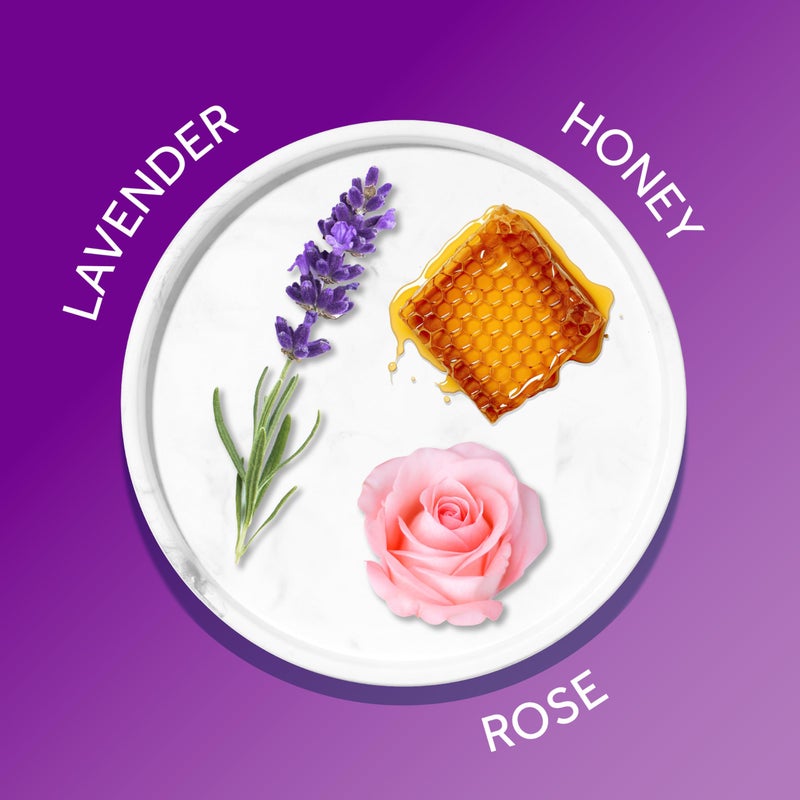 Calgon Ultra-Moisturizing Bath Beads, Lavender & Honey, 30 oz - Image 2