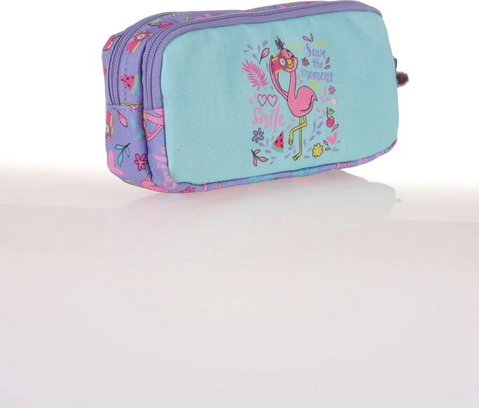 كاوكو Kids & Love Design Lil Flamingo Pencil Case 24X15X15 (L8074)