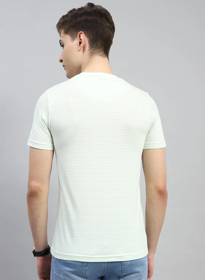 Monte Carlo Monte Carlo Slogan Printed Round Neck Regular Fit T-shirt