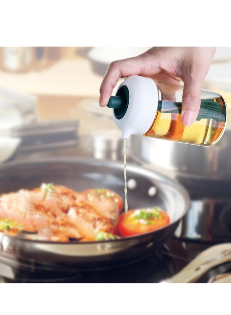 Loquat Cooking Olive Oil Bottle Dispenser for Kitchen，Oil Container Dispenser with Brush - Image 3