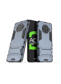 HuHa Case Cover For OPPO ACE 2 PC + TPU Shockproof Protective Case with Holder Navy 