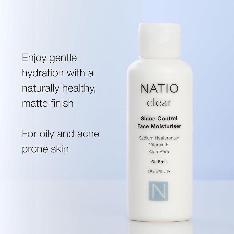Natio Clear Shine Control Face Moisturiser - Image 2