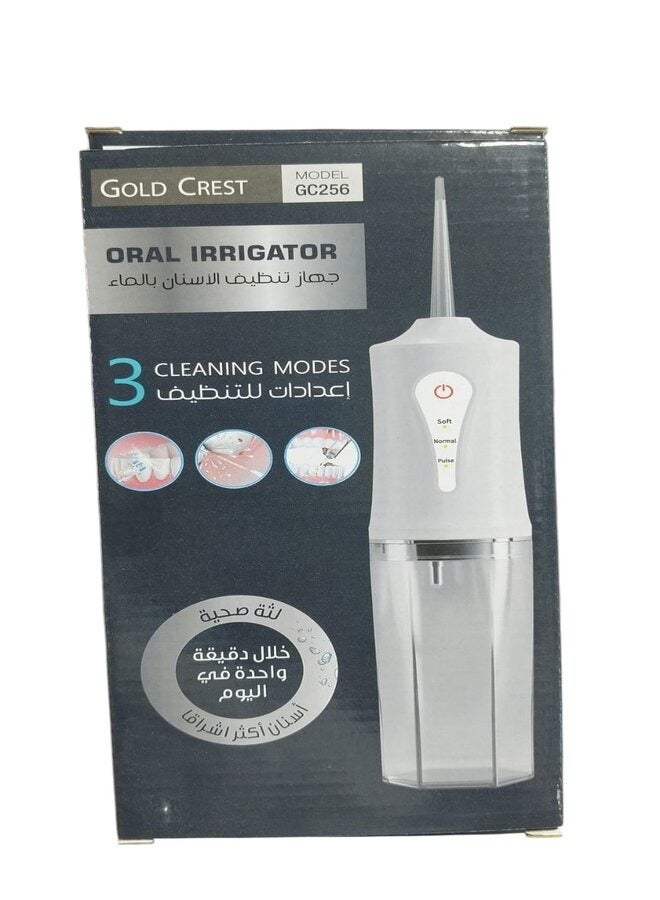 Gold Crest Waterproof Personal Orthodontic Supplie Water Teeth Cleaner Picks for Home Travel (White) - Image 4