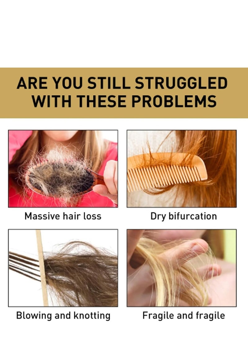 Rozino شامبو البيوتين، علاج تكثيف الشعر بزيت الخروع، زيت إكليل الجبل، والكيراتين – شامبو مكثف للشعر الجاف والتالف – مثالي للنساء والرجال ذوي الشعر الخفيف 100غ - Image 3