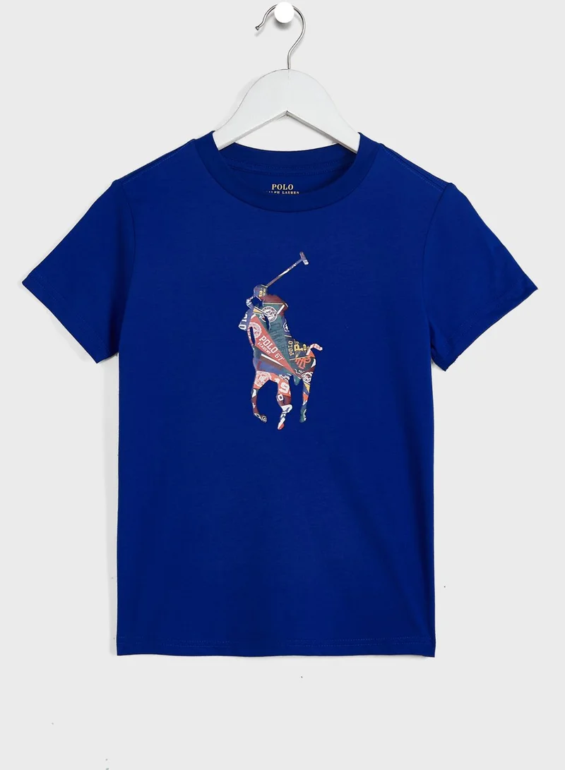 POLO RALPH LAUREN Kids Graphic T-Shirt
