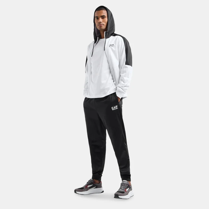 EA7 Emporio Armani White Men's Train Logo Series T-Shirt for Men | Best Price UAE