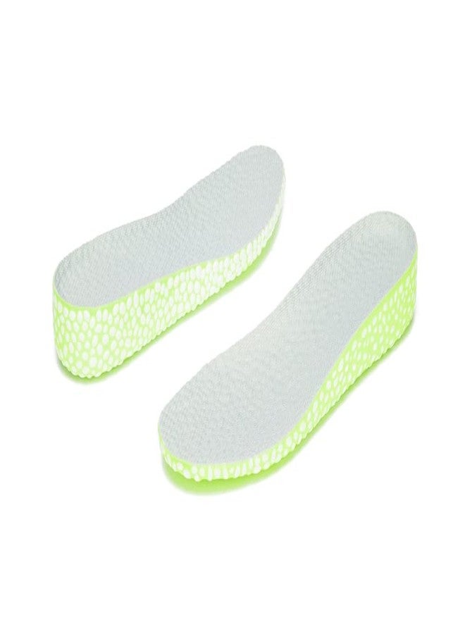 CALTO Height Increase Insoles E-TPU Technology Popcorn Rebound Shock Absorbant Lightweight Elevator Insert - 1.4 Inch /3.5cm Taller - CALTO IK302 - Large - Image 1