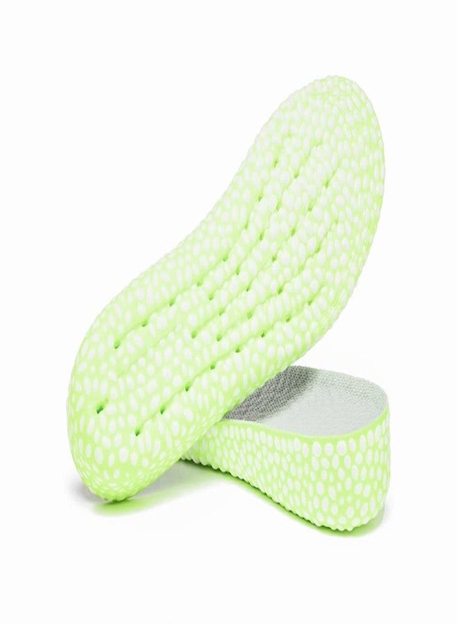 CALTO Height Increase Insoles E-TPU Technology Popcorn Rebound Shock Absorbant Lightweight Elevator Insert - 1.4 Inch /3.5cm Taller - CALTO IK302 - Large - Image 3