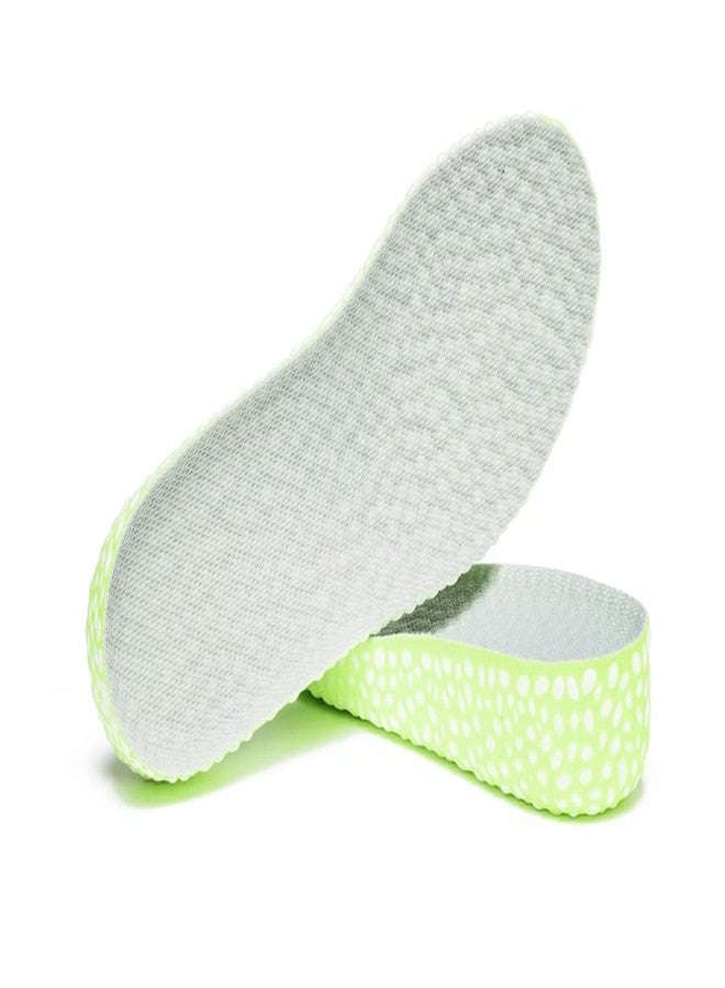 CALTO Height Increase Insoles E-TPU Technology Popcorn Rebound Shock Absorbant Lightweight Elevator Insert - 1.4 Inch /3.5cm Taller - CALTO IK302 - Large - Image 2