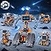 HOGOKIDS Robot Toys with LED Eyes 18 Expression Building Sets 5in1 App Remote Control Rechargeable Robotics Kit for Kids RC Programmable Projects Educational Gift for Boys Girls 814 Year Old - Image 4