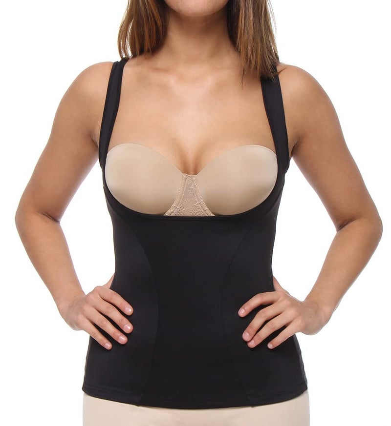 Maidenform womens Your Own Bra Torsette Fl1866 shapewear tops, Modern Black, Medium US - Image 3