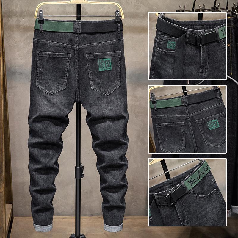 Unisex Classic Denim Jeans Loose Fit Daily Outdoor Wear - Image 2