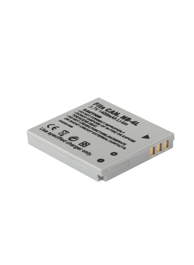 Generic - For Canon Canon NB-4L Camera Battery NB4L Digital Camera Lithium Battery-Standard Capacity:1400MAH - Image 1