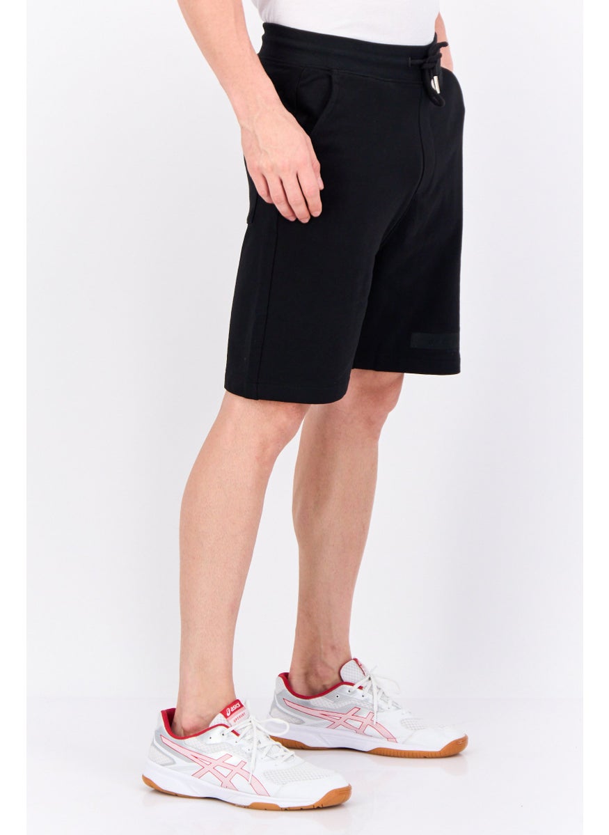 Gazzarrini Men Brand Logo Basic Short, Black  - Image 2