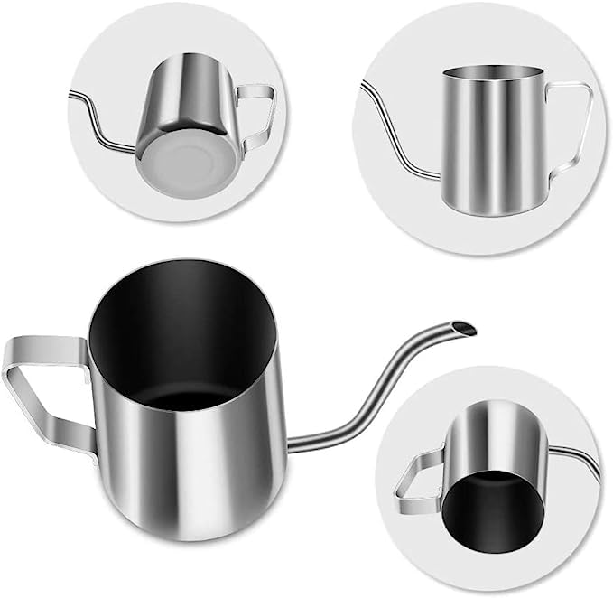 3d Creations Stainless Steel Coffee Pot Gooseneck Kettle Tea Kettle (600) ml. - Image 2