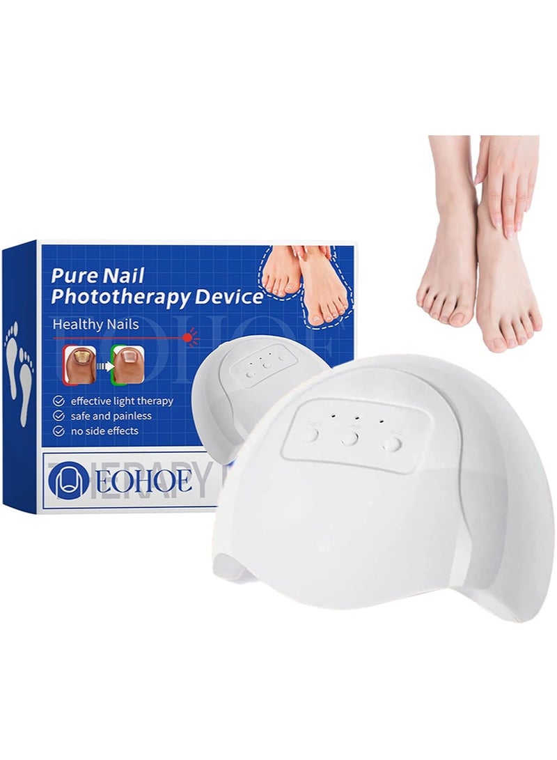 EOHOE Nail Fungus Cleaning Light Device for Multiple Toenail,Nail Fungus Treatment Device Nail Fungus Laser with 905nm Infrared Light + 470nm Blue Light for Fingernails and Toenails - Image 1