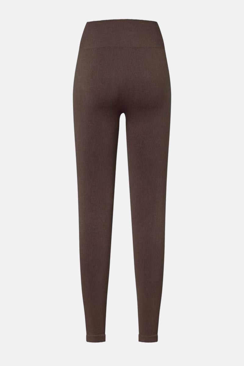Tchibo Women Textured Pull On Tight, Brown - Image 3