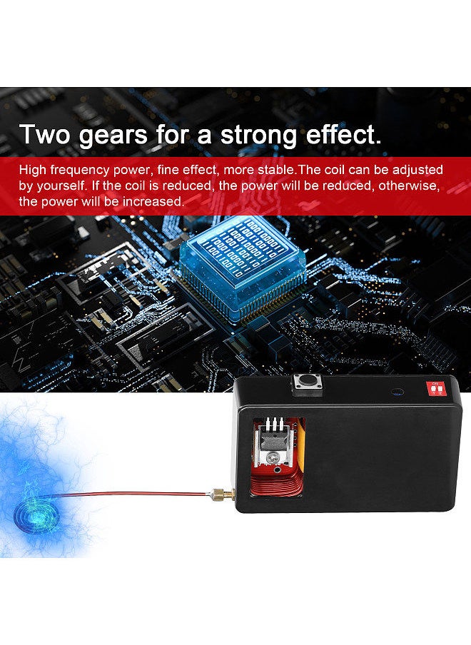 Generic - Multifunctional 150Mhz High Frequency EMP Generator Electromagnetic Pulse Generator Fingerprint Lock Detector LightBulb Detector - Image 1