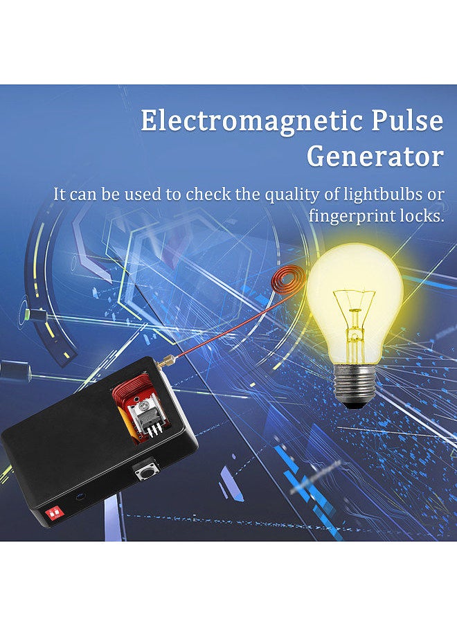 Generic - Multifunctional 150Mhz High Frequency EMP Generator Electromagnetic Pulse Generator Fingerprint Lock Detector LightBulb Detector - Image 1