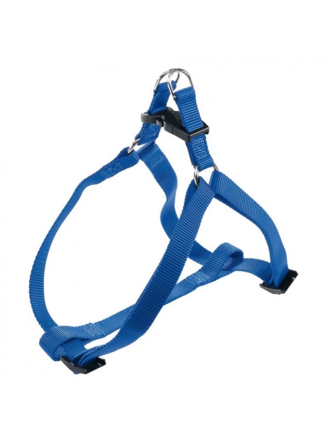 Ferplast Easy P Nylon Dog Harness[Color - Blue, Dimension - 63-94cm x 25mm, Size - XL]