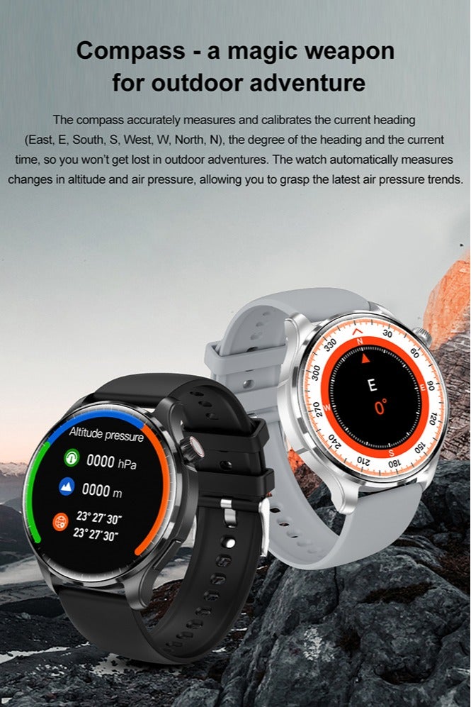 RollsTimi  New Bluetooth Smartwatch, 1.53-Inch TFT Touch-Screen Smart Watch, Bluetooth Call, Message Reminder, DIY Personalized Settings, Menstrual Period Reminder, Multi-Practical Functions, Sports Sleep Health Monitoring, Long Battery Life - Image 5