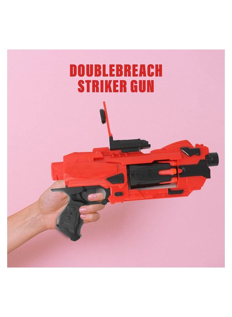 Kidwala Automatic hand blaster gun with 20 soft blasters, 6-dart rotating drum, Gift for Youth, Teens, Adults - Image 2