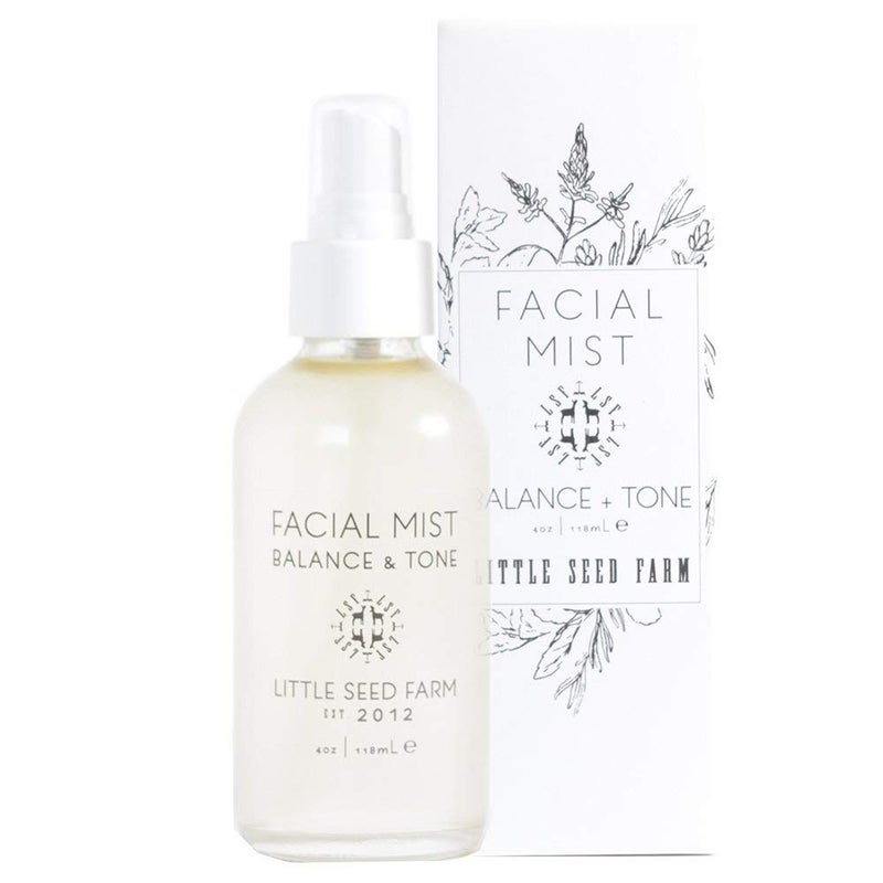 Little Seed Farm Balancing Facial Mist  Toner  Witch Hazel Toner  Pore Minimizer Net Wt 4 fl oz  118ml