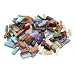 LE SKY 40 Pcs Healing Loose Beads Rectangle Shape Natural Necklace Stone Pendants Crystal Charms for Jewelry Making DIY Craft - Image 2