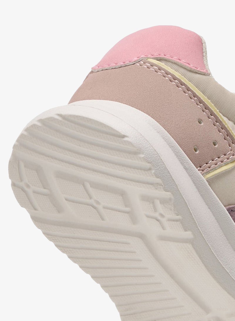 بيرفيت سنيكرز بناتي بألوان متداخلة وإغلاق بشريط لاصق - Image 5